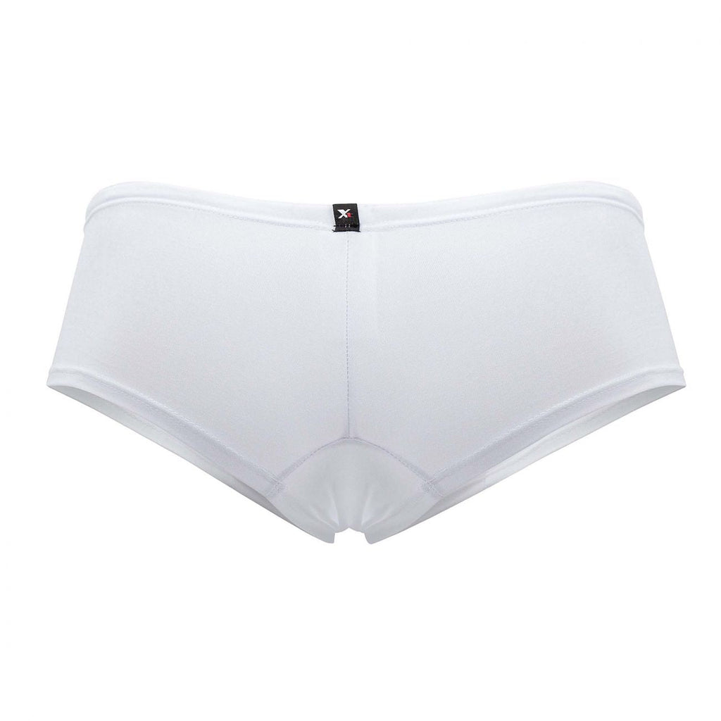 Xtremen Men's Underwear 91103X Microfiber Trunks Color White