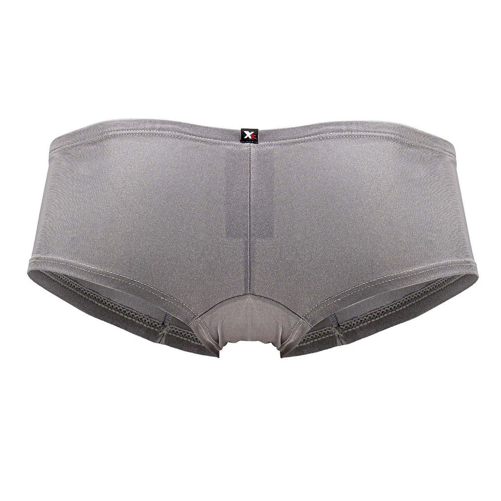 Xtremen Men's Underwear 91180 Microfiber Trunks Color Silver