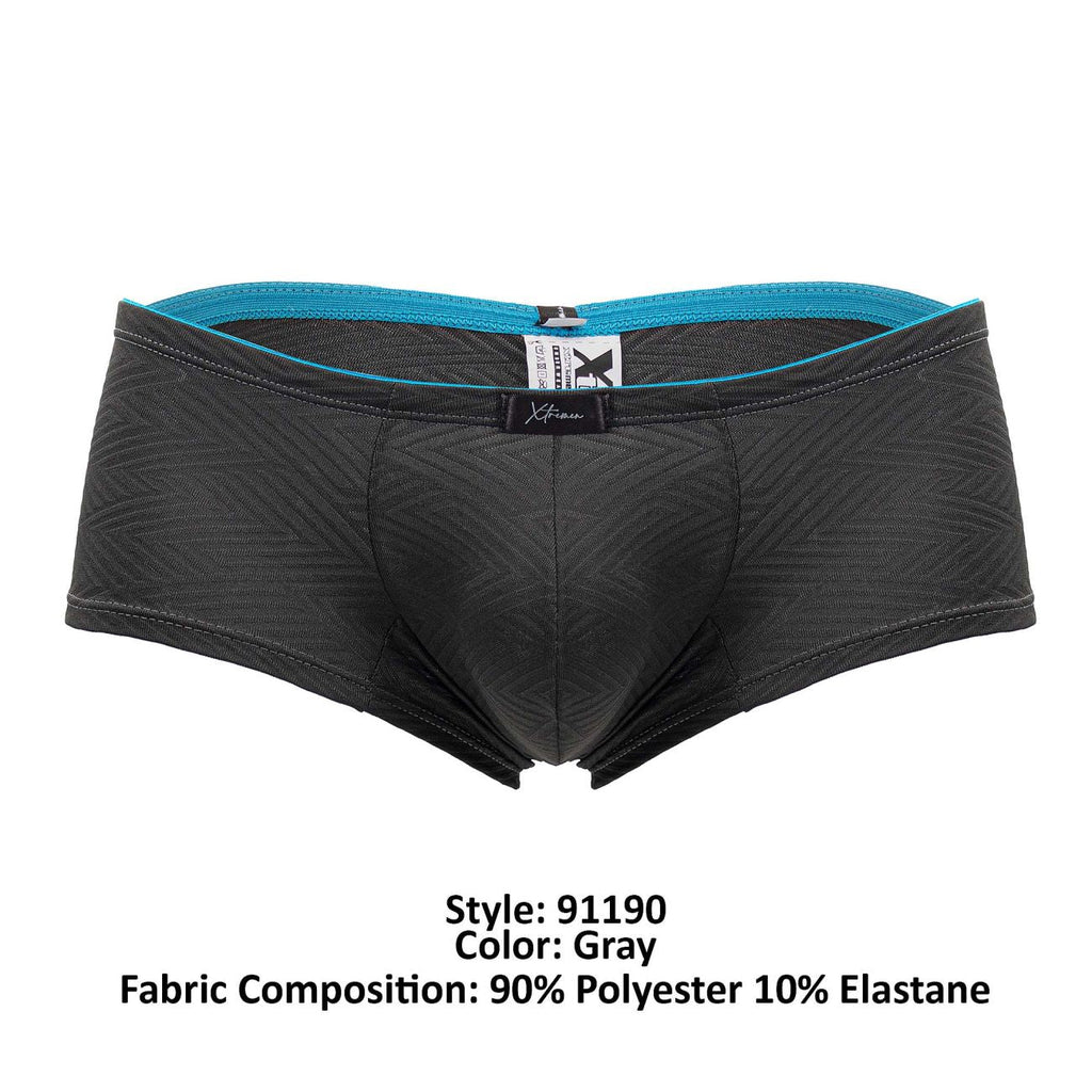 Xtremen 91190 Jacquard Trunks Color Gray
