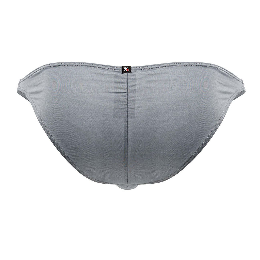 Xtremen Men's Underwear 91204 Microfiber Bikini Color Gray
