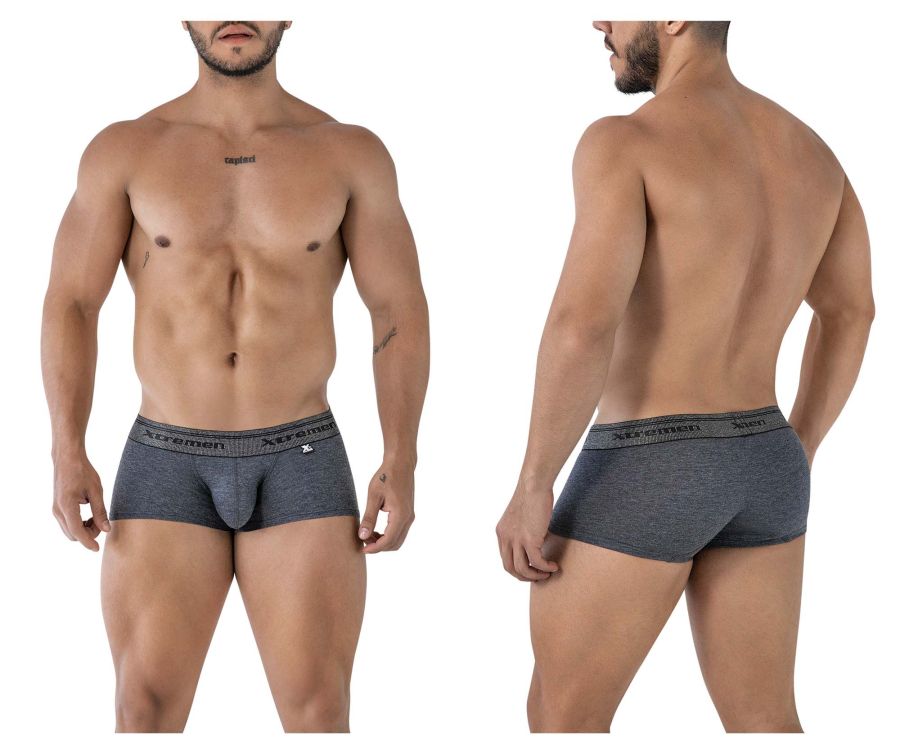 Xtremen 91205B Cotton Blend Trunks Color Cross