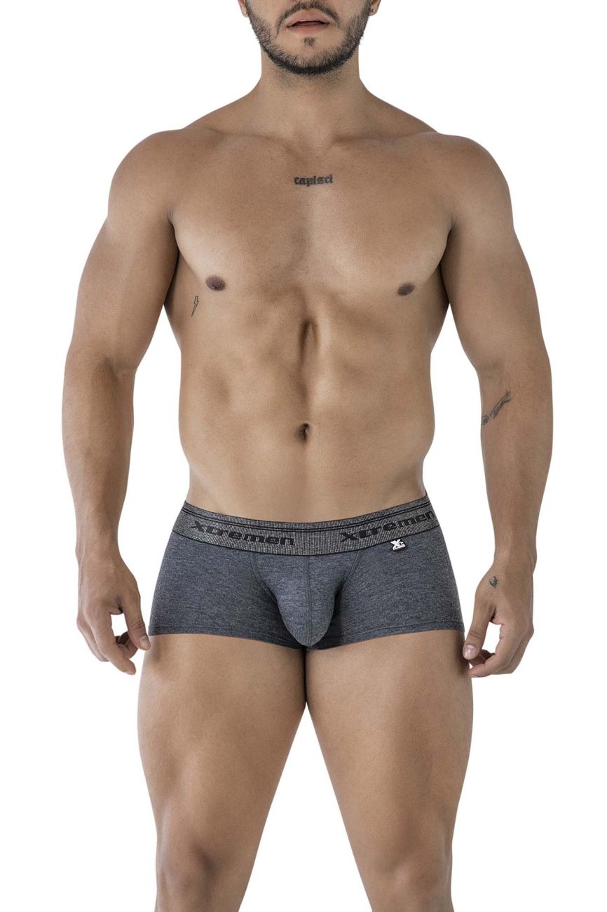 Xtremen 91205B Cotton Blend Trunks Color Cross