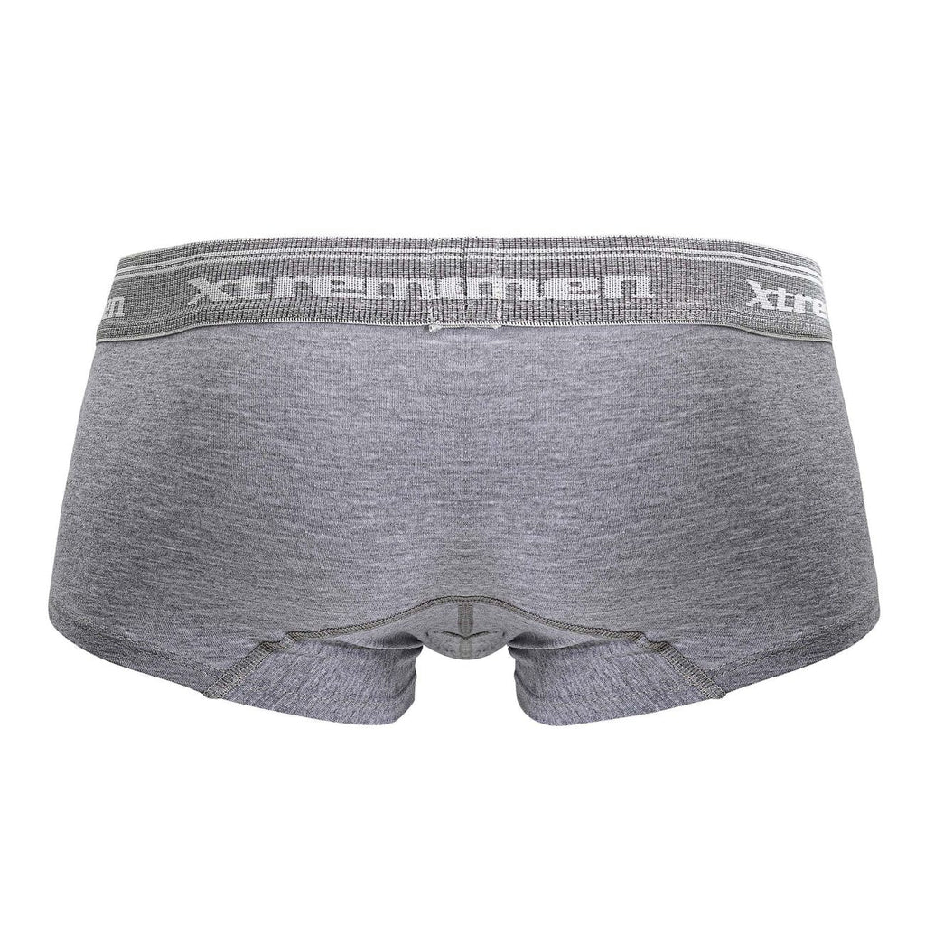 Xtremen 91205B Cotton Blend Trunks Color Jasper Gray