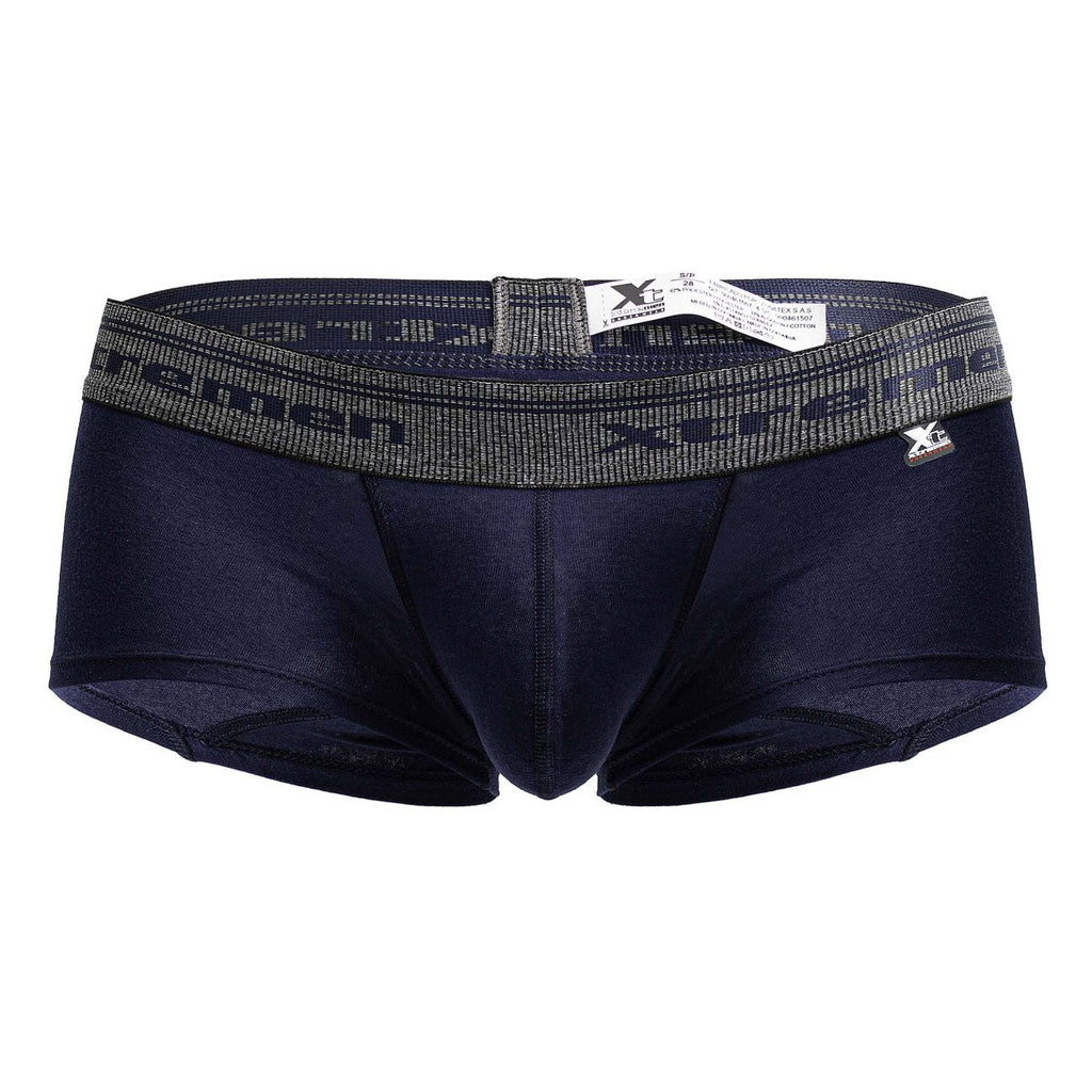 Xtremen 91205B Cotton Blend Trunks Color Navy