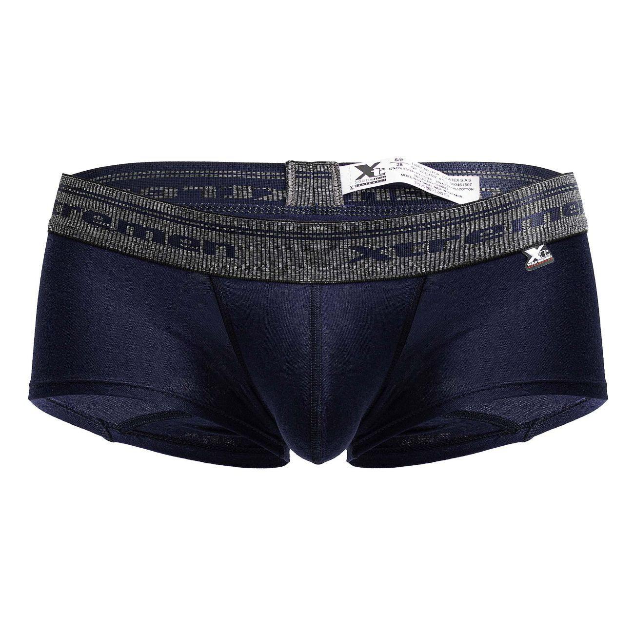 Xtremen 91205B Cotton Blend Trunks Color Navy