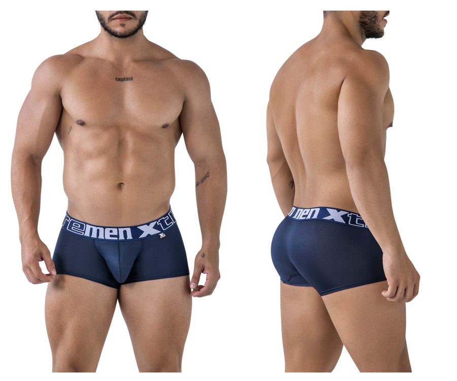 Xtremen 91206B Microfiber Trunks Color Navy