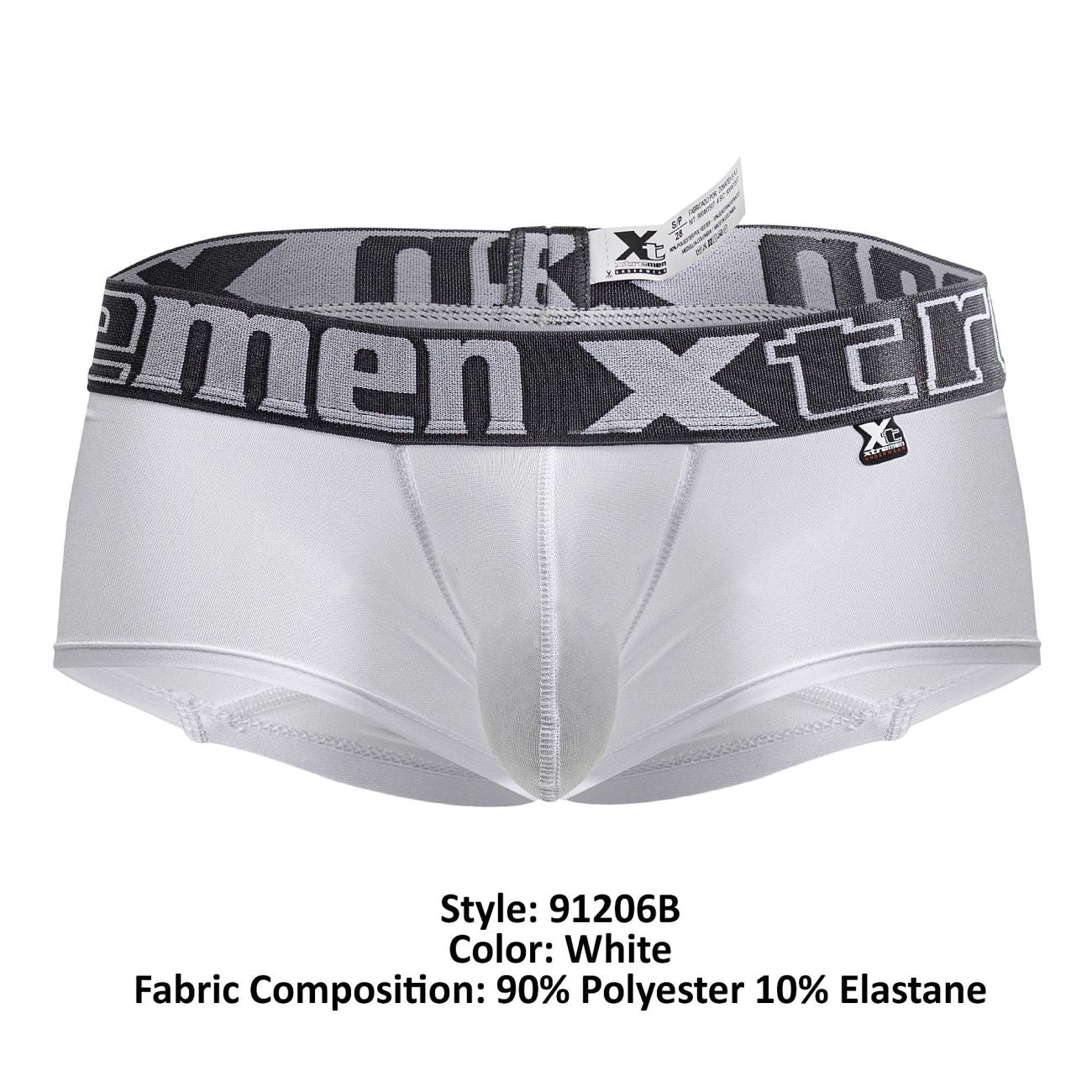 Xtremen 91206B Microfiber Trunks Color White