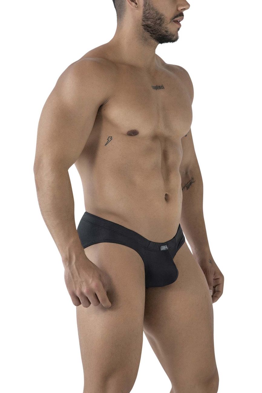 Xtremen Men's Underwear 91207B Microfiber Briefs Color Black