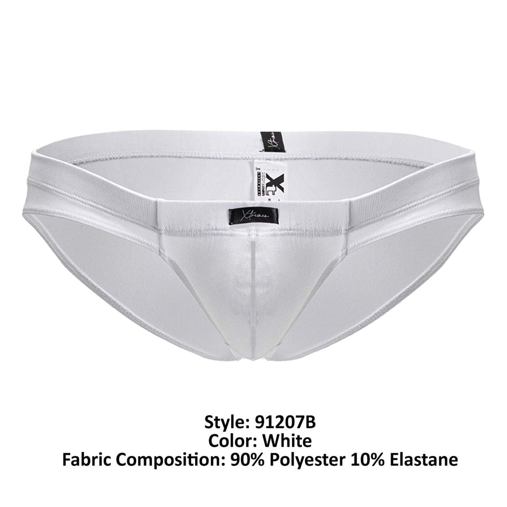 Xtremen 91207B Microfiber Briefs Color White