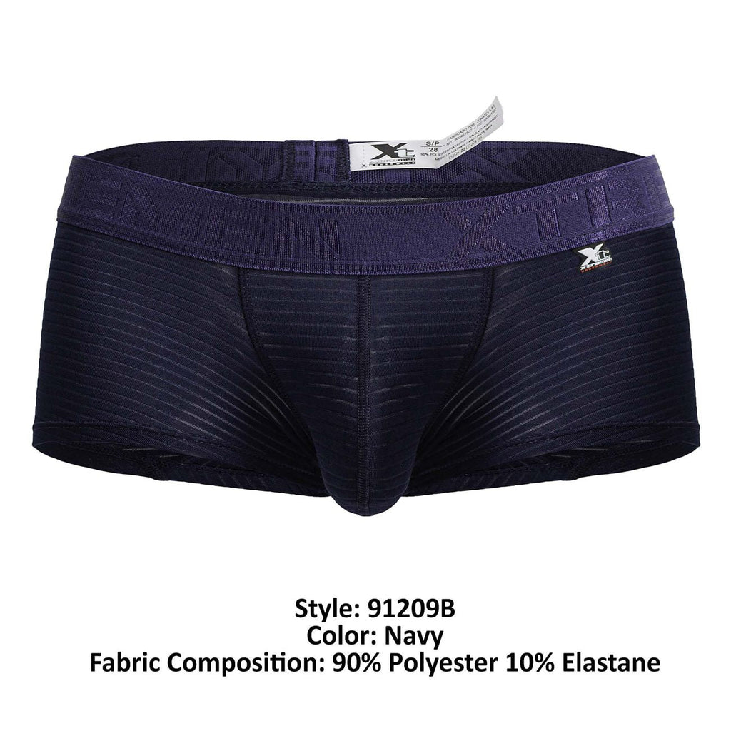 Xtremen 91209B Microfiber Trunks Color Navy
