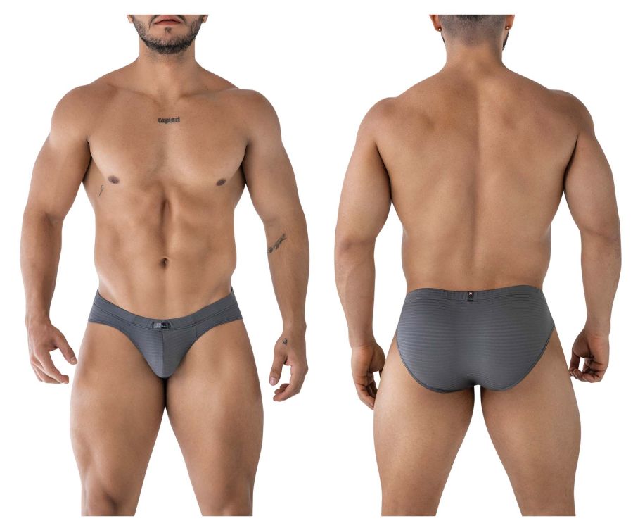 Xtremen 91210B Microfiber Briefs Color Gray
