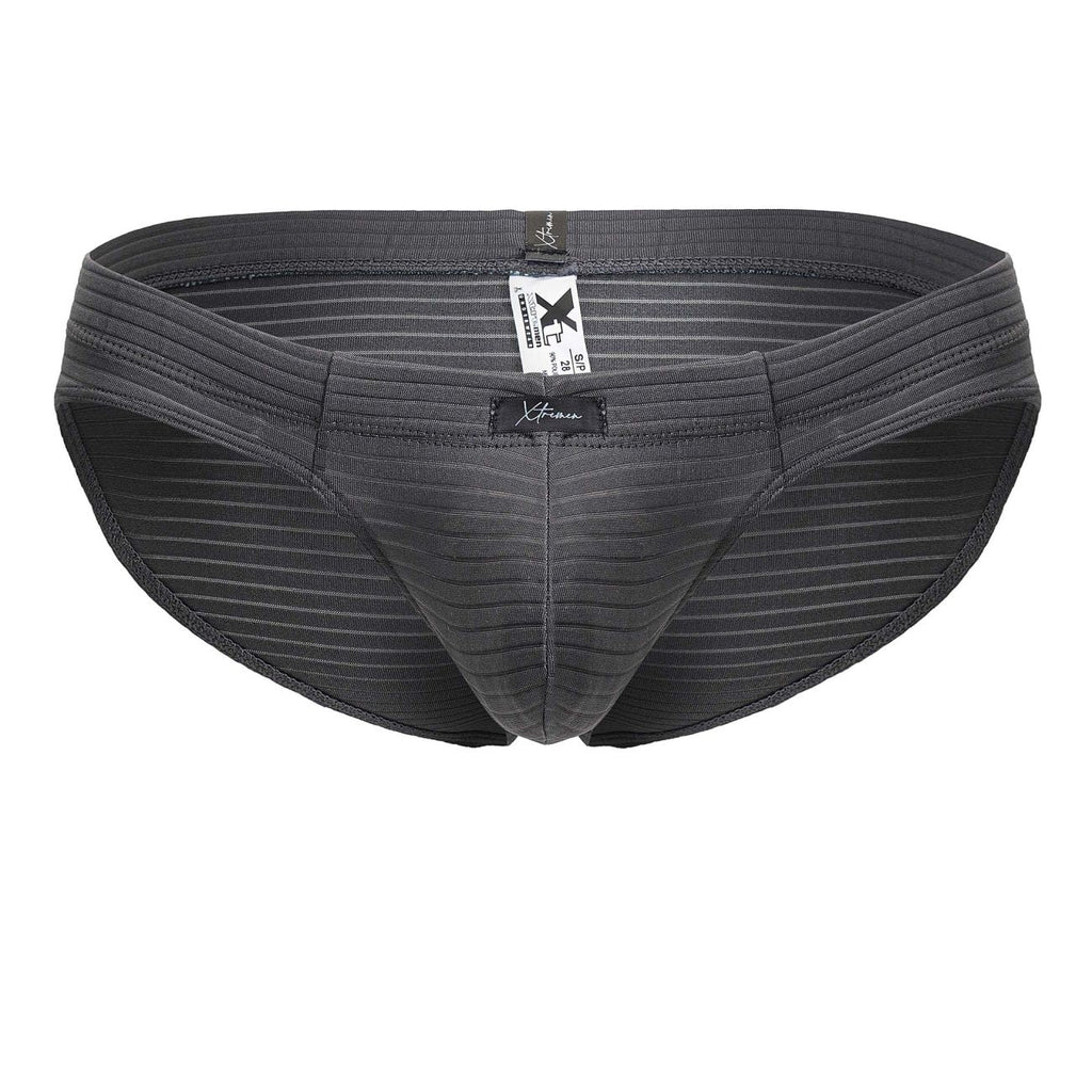 Xtremen 91210B Microfiber Briefs Color Gray