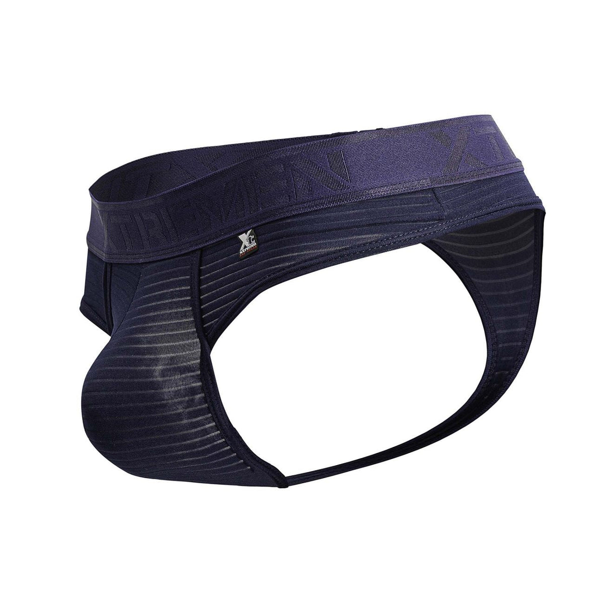 Xtremen Men's Underwear 91211B Microfiber Thongs Color Navy