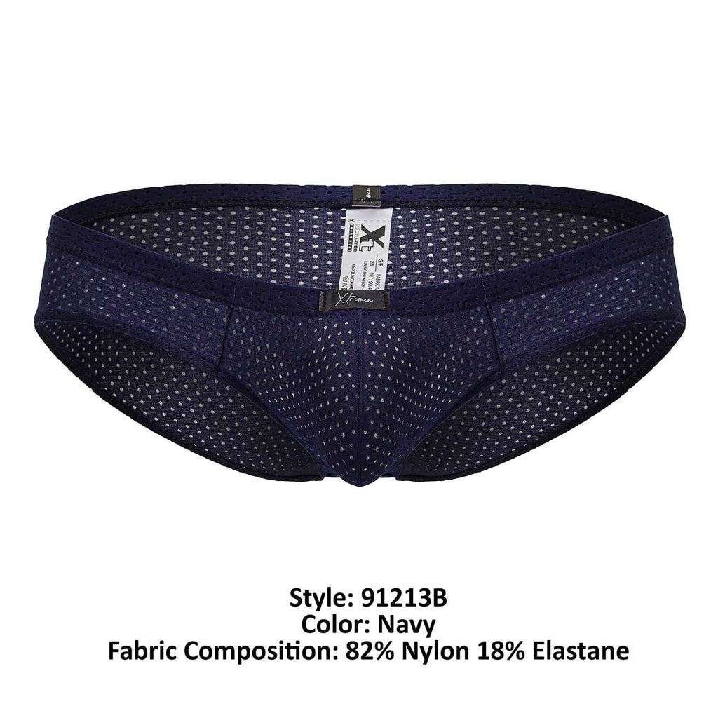 Xtremen 91213B Microfiber Briefs Color Navy