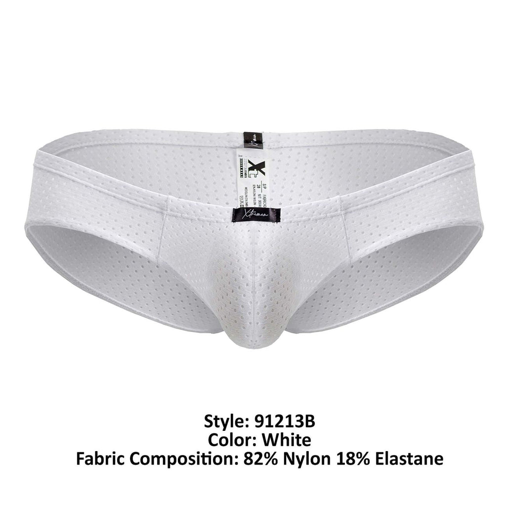 Xtremen 91213B Microfiber Briefs Color White
