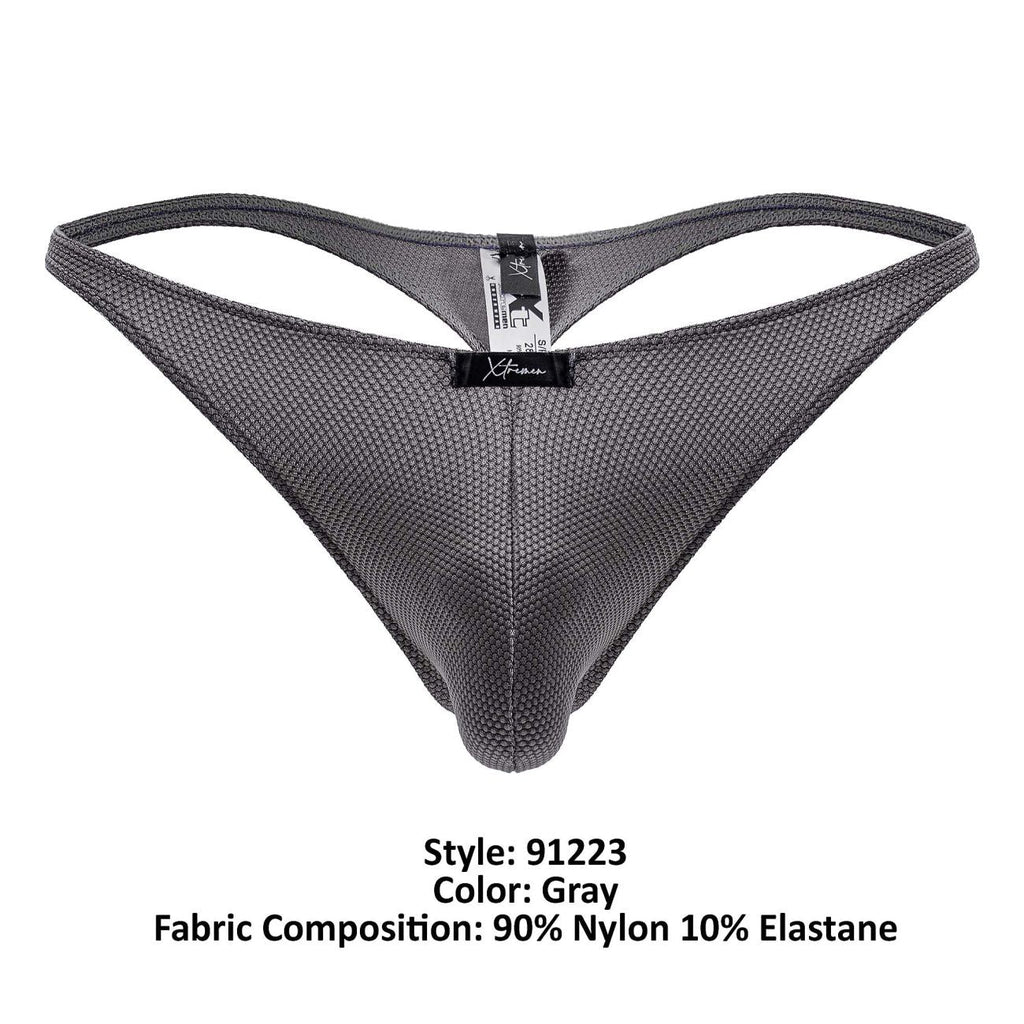 Xtremen 91223 Microfiber Thongs Color Gray