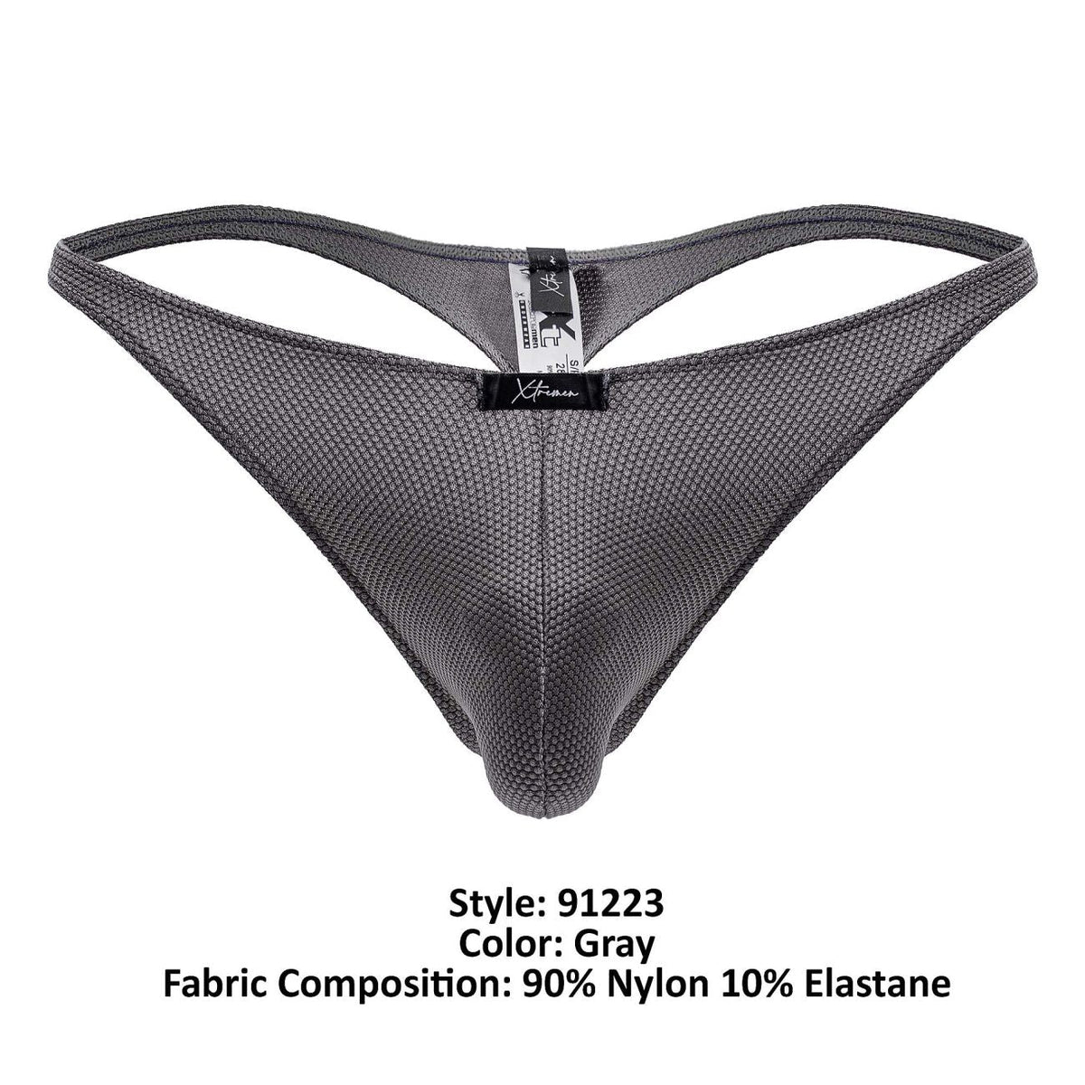 Xtremen 91223 Microfiber Thongs Color Gray