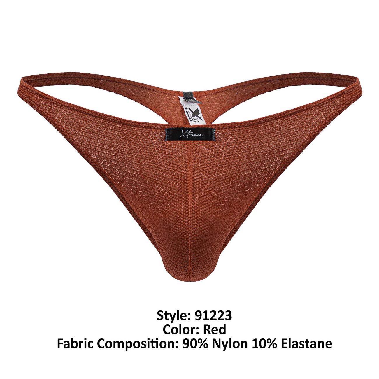 Xtremen 91223 Microfiber Thongs Color Red