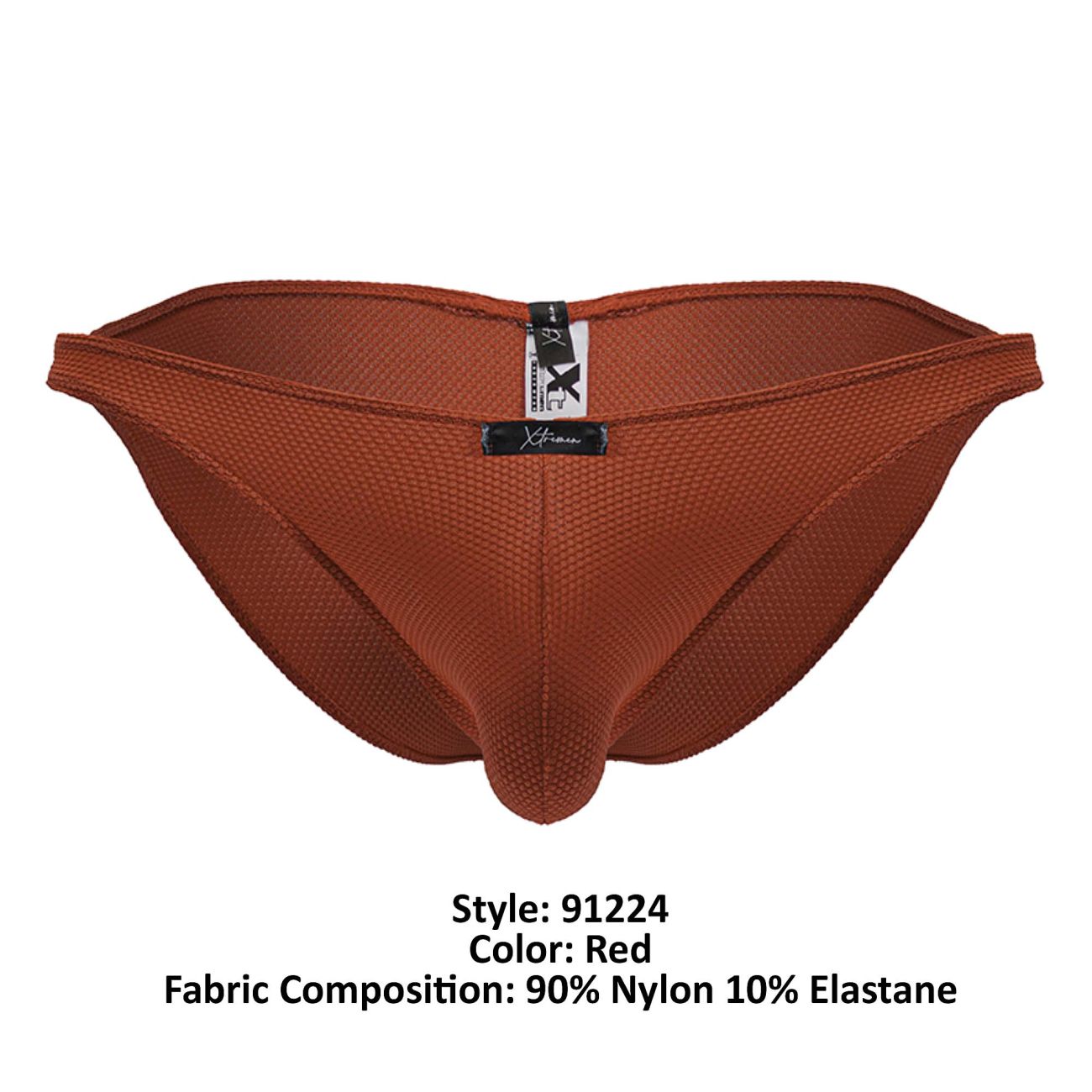 Xtremen 91224 Microfiber Bikini Color Red