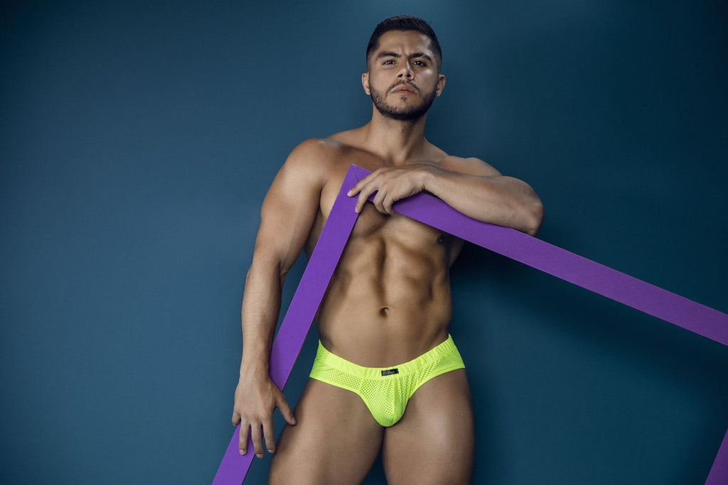 Xtremen 91227 Microfiber Briefs Color Neon Green