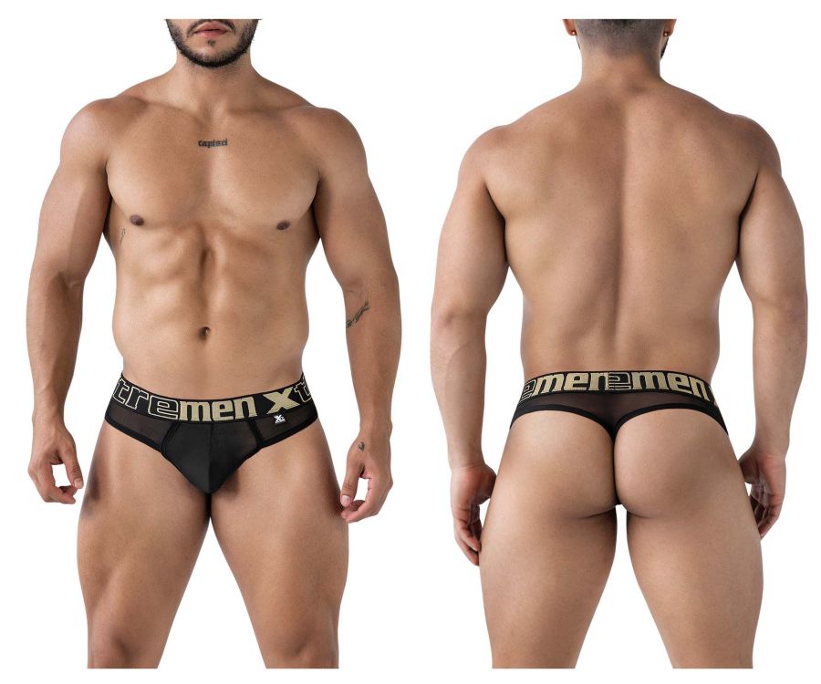 Xtremen 91235 Microfiber Thongs Color Black