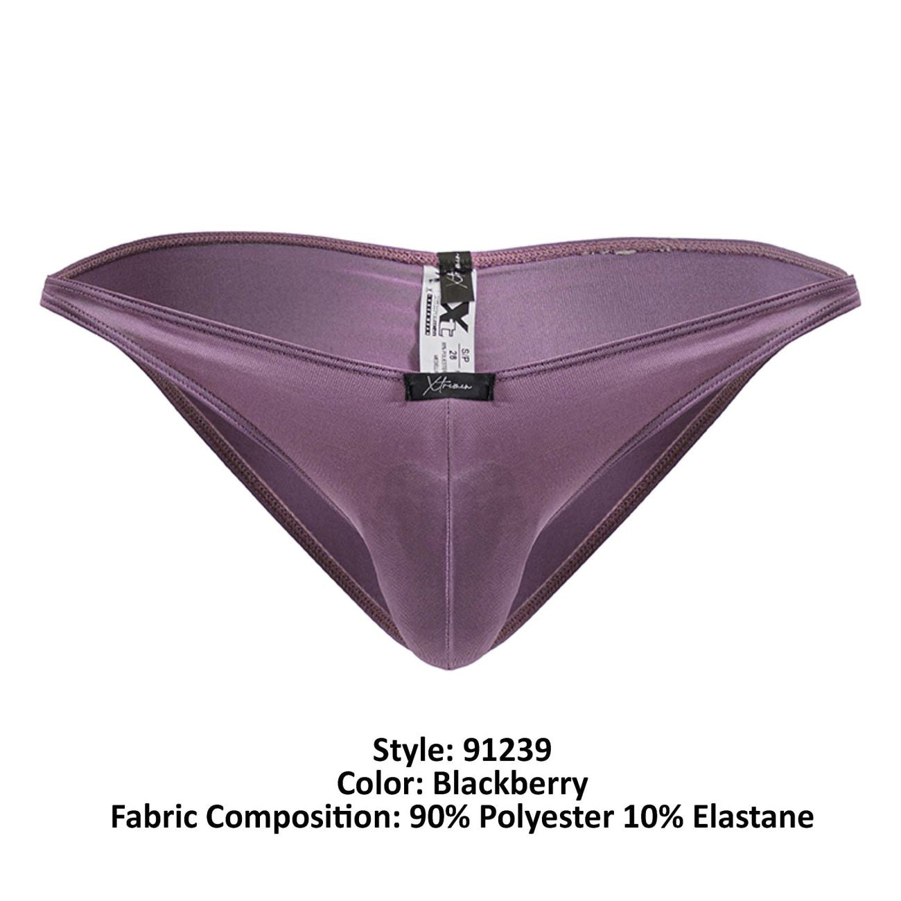 Xtremen 91239 Microfiber Bikini Color Blackberry