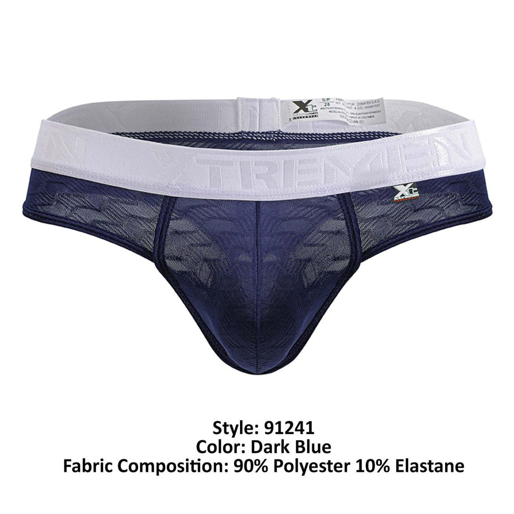 Xtremen 91241 Microfiber Thongs Color Dark Blue