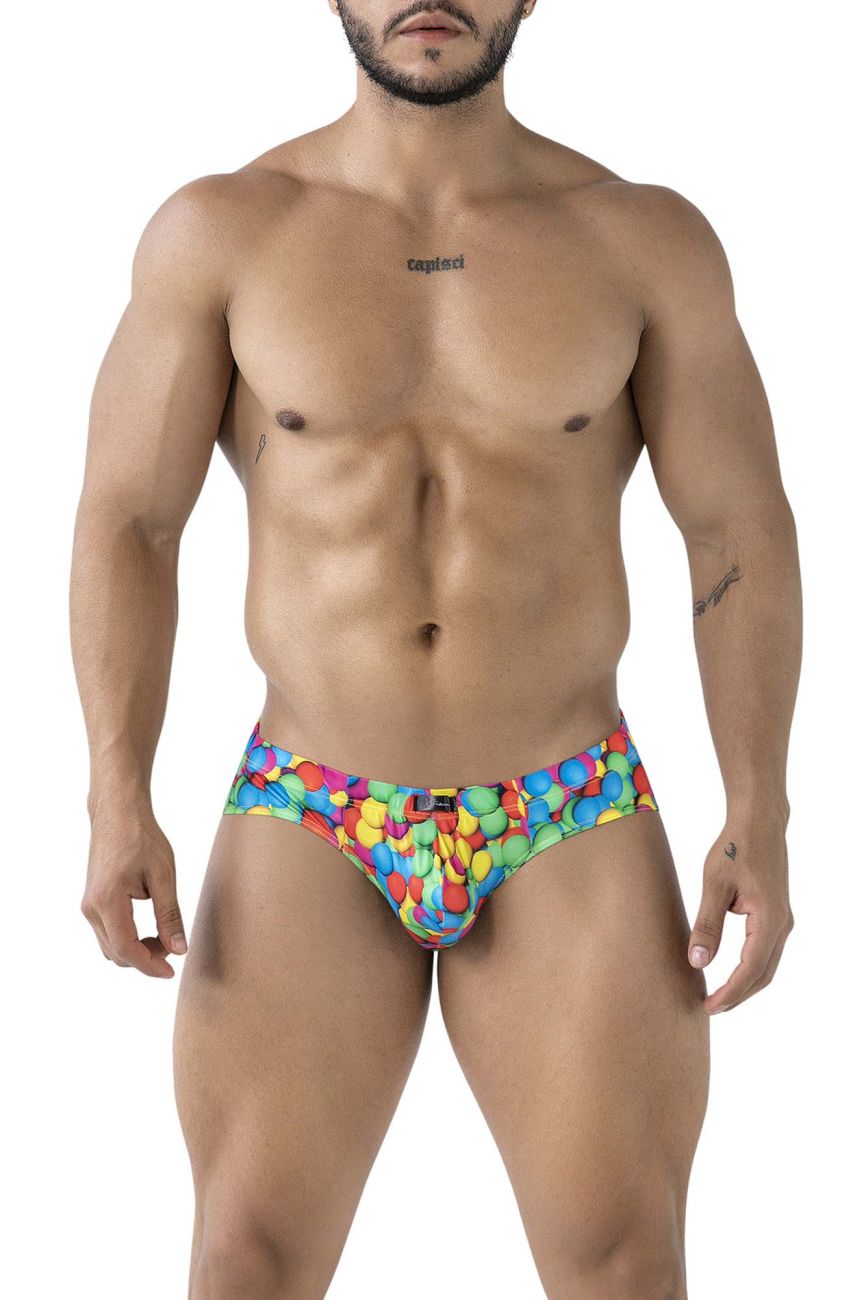 Xtremen 91248 Printed Briefs Color Bubbles