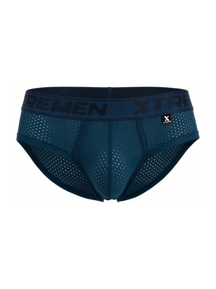 Xtremen 91250 Microfiber Mesh Briefs Color Petrol