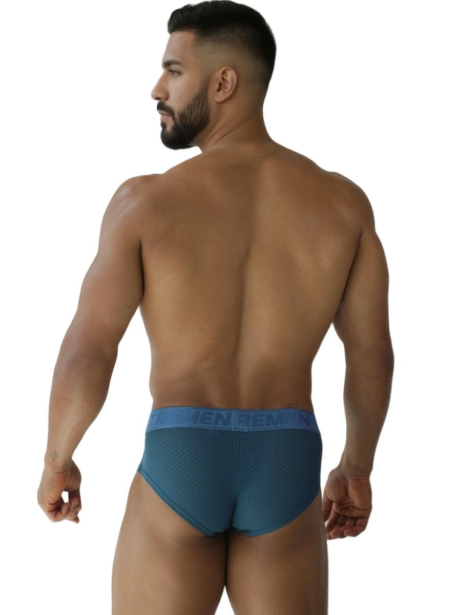 Xtremen 91250 Microfiber Mesh Briefs Color Petrol