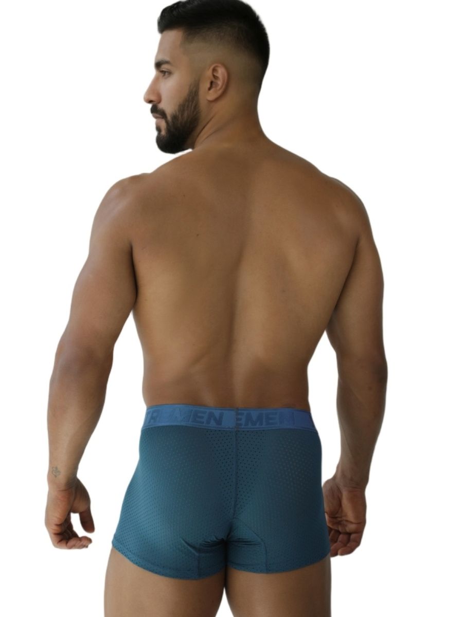 Xtremen 91251 Microfiber Mesh Boxer Briefs Color Petrol