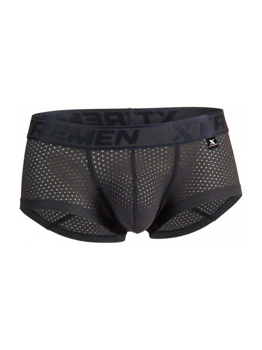 Xtremen 91252 Microfiber Mesh Trunks Color Gray