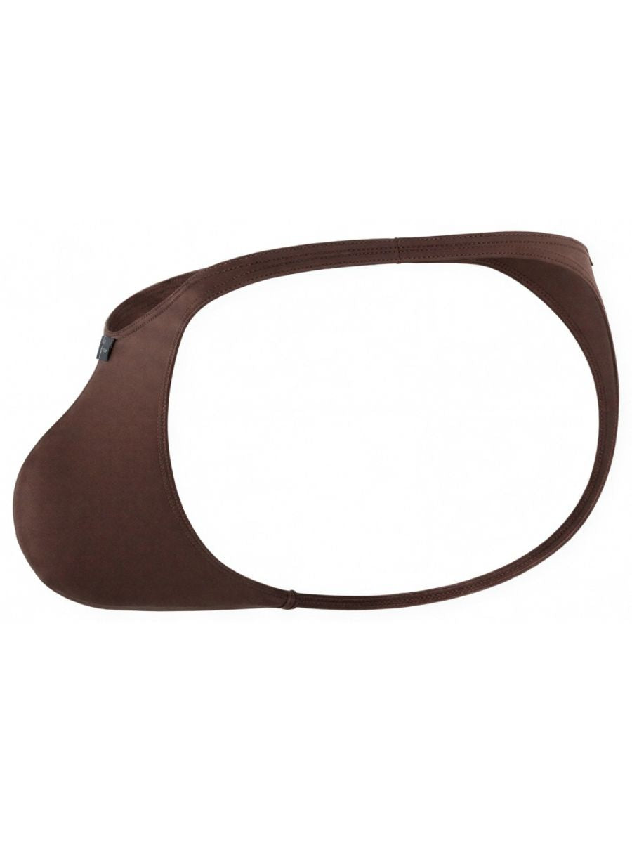 Xtremen 91254 Mens Underwear Sleek Microfiber Thongs Color Chocolate