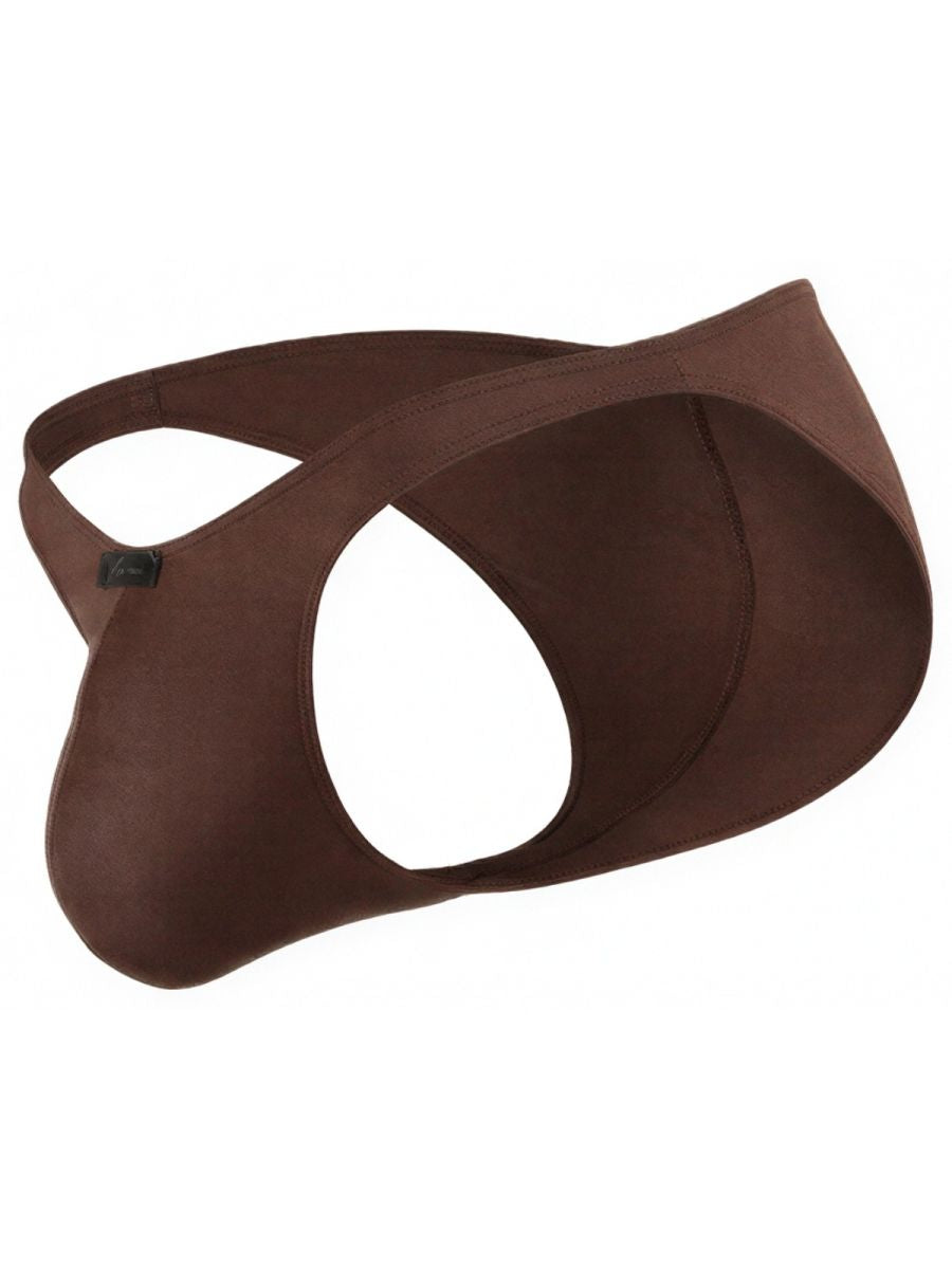 Xtremen 91255 Mens Underwear Sleek Microfiber Bikini Color Chocolate