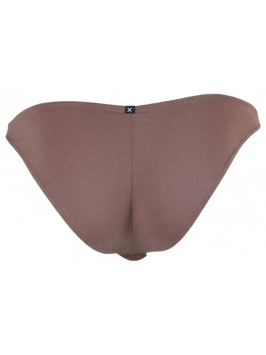 Xtremen 91255 Mens Underwear Sleek Microfiber Bikini Color Khaki
