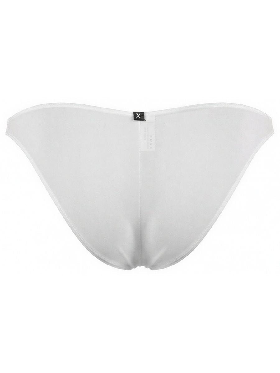 Xtremen 91255 Mens Underwear Sleek Microfiber Bikini Color White