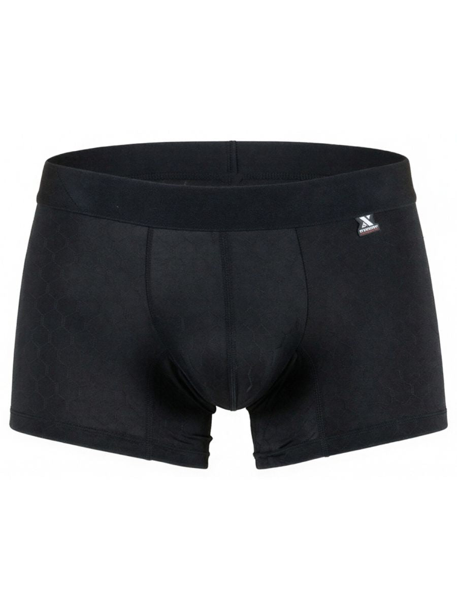 Xtremen 91256 Mens Underwear Sleek Microfiber Boxer Briefs Color Black