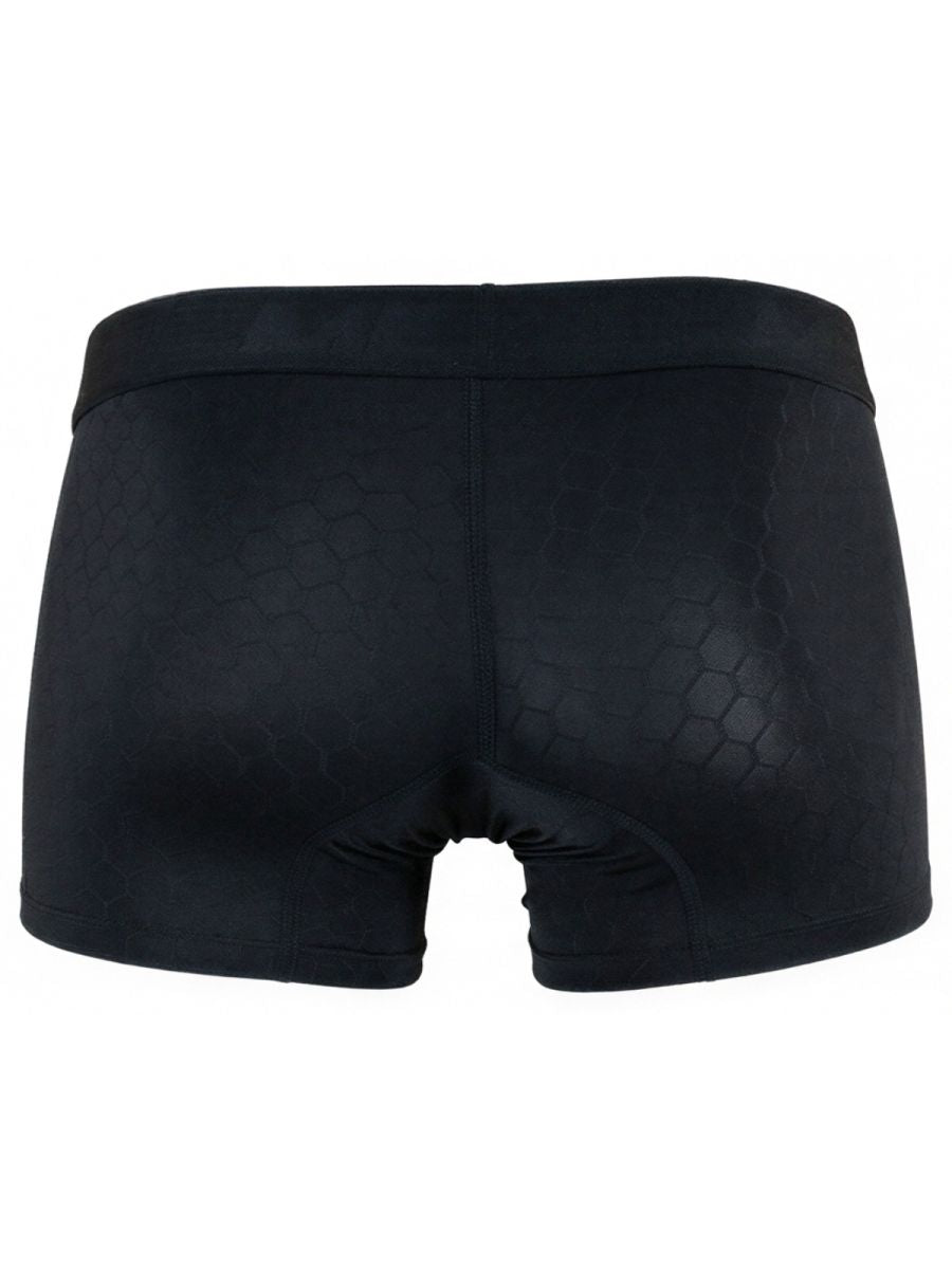 Xtremen 91256 Mens Underwear Sleek Microfiber Boxer Briefs Color Black