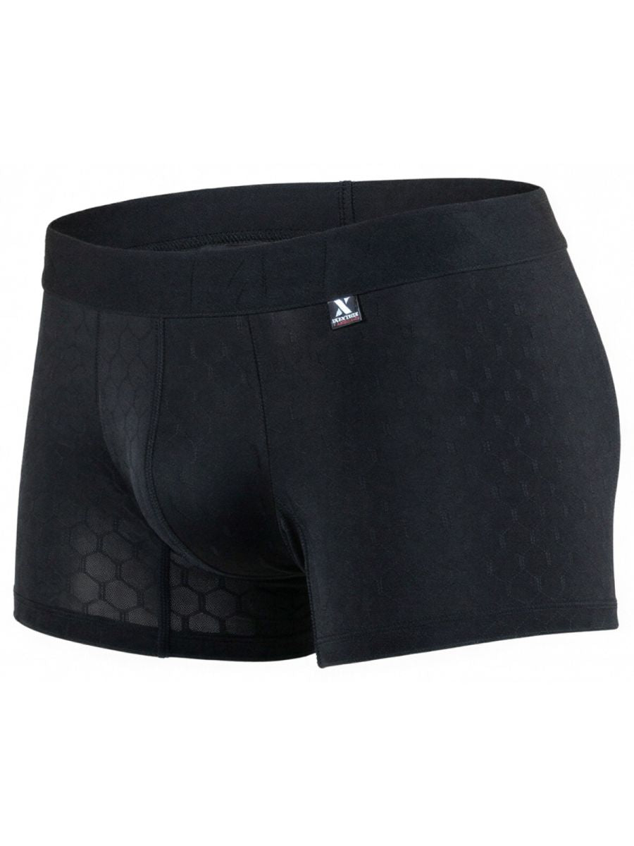 Xtremen 91256 Mens Underwear Sleek Microfiber Boxer Briefs Color Black