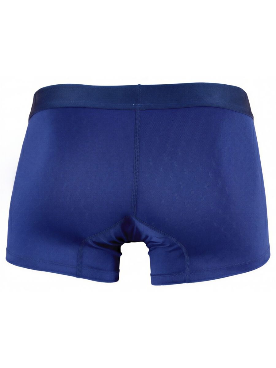 Xtremen 91256 Mens Underwear Sleek Microfiber Boxer Briefs Color Dark Blue