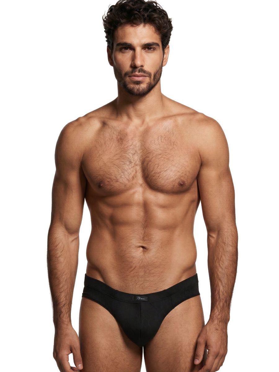 Xtremen 91258 Mens Underwear Sleek Microfiber Briefs Color Black