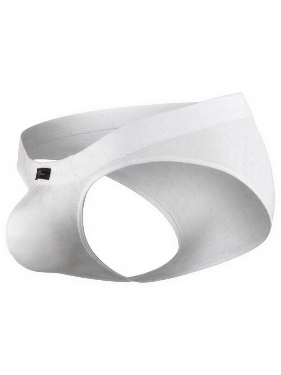 Xtremen 91258 Mens Underwear Sleek Microfiber Briefs Color White