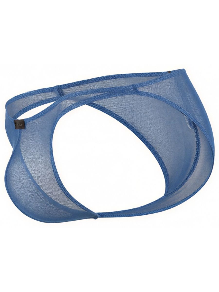 Xtremen 91264 Mens Underwear Microfiber Mesh Bikini Color Blue