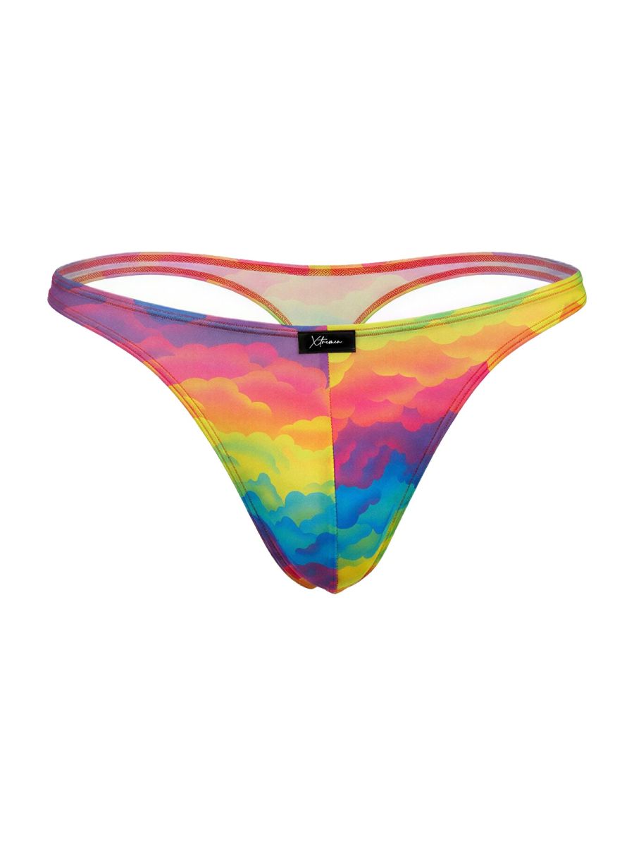 Xtremen 91284 Printed Microfiber Thongs Color Cloud