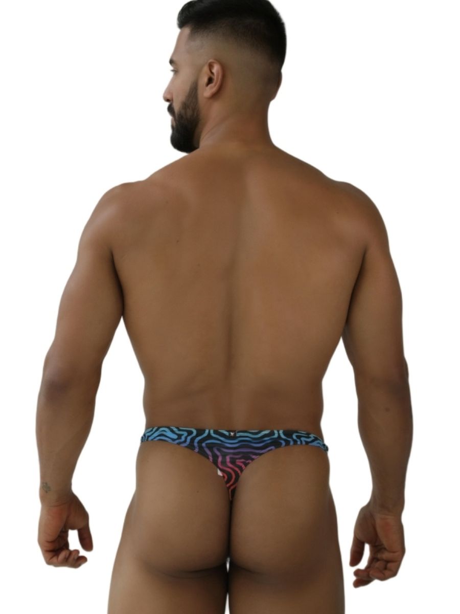 Xtremen 91284 Printed Microfiber Thongs Color Labyrinth