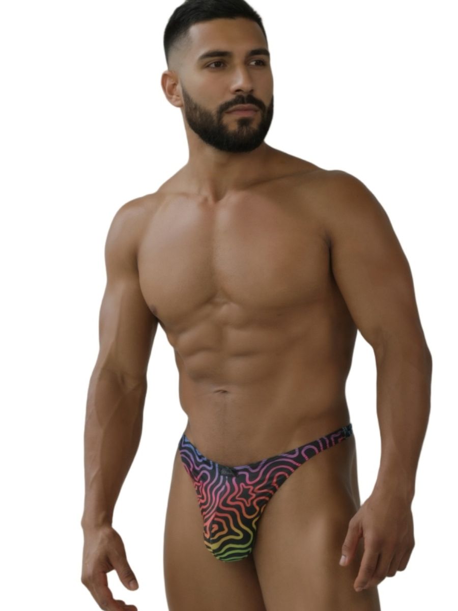 Xtremen 91284 Printed Microfiber Thongs Color Labyrinth