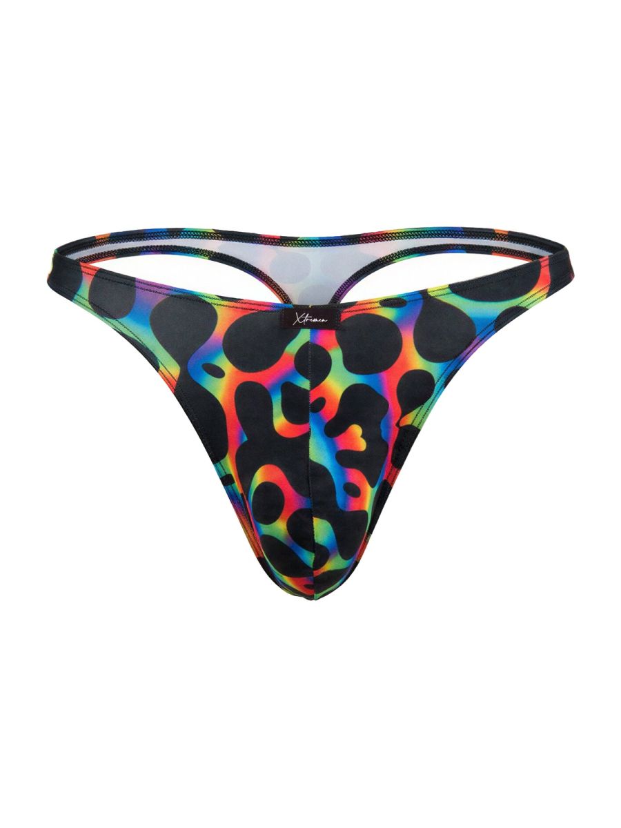 Xtremen 91284 Printed Microfiber Thongs Color Mushroom