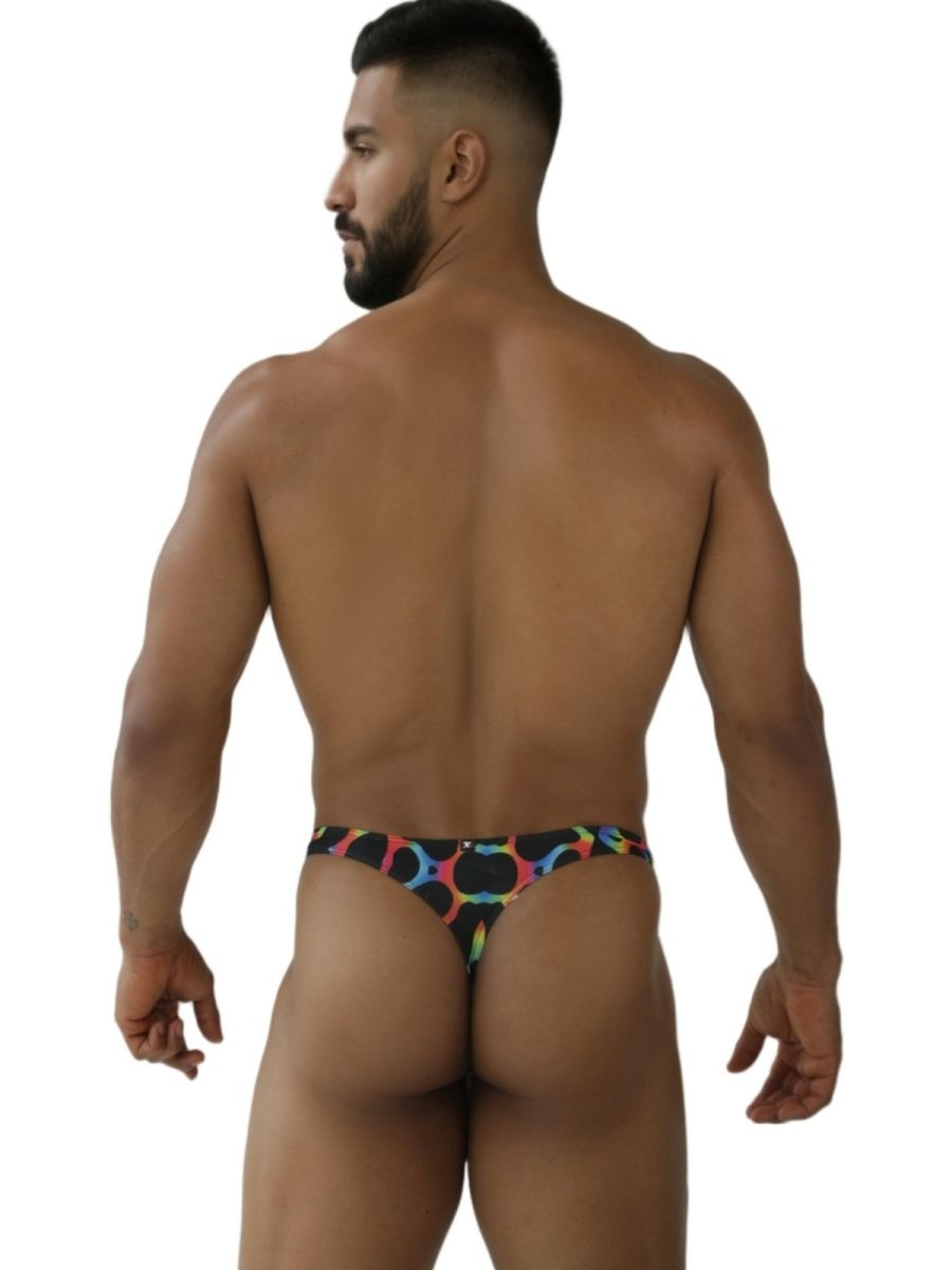 Xtremen 91284 Printed Microfiber Thongs Color Mushroom