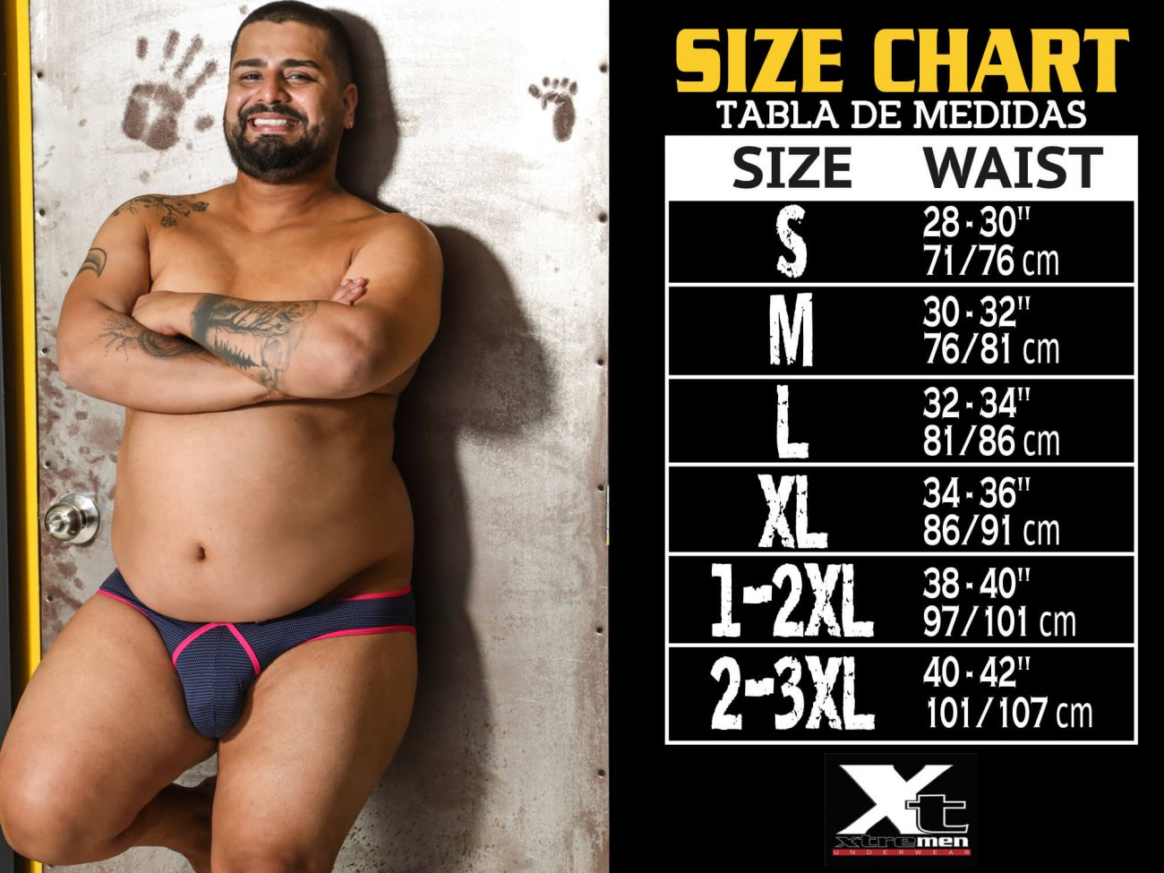 Xtremen 51443C Jacquard Camouflage Boxer Briefs Color Black