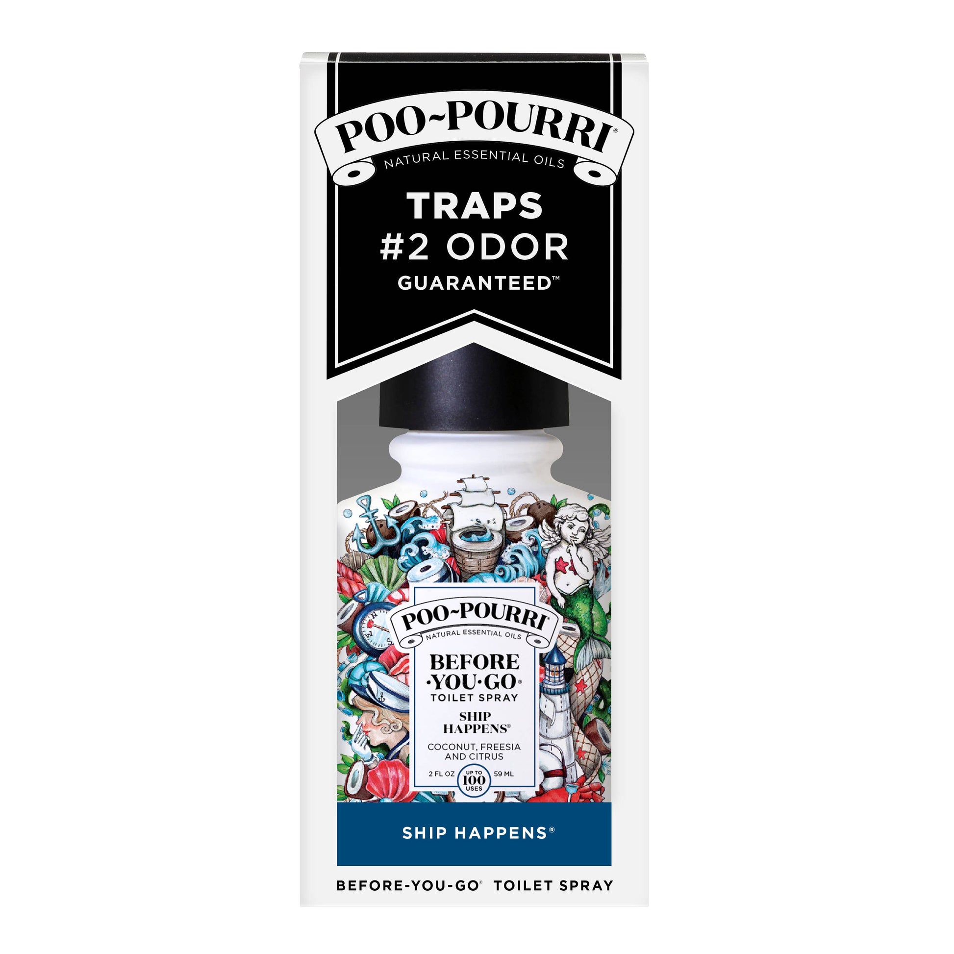 Poo~Pourri Ship Happens 2oz, Toilet Spray